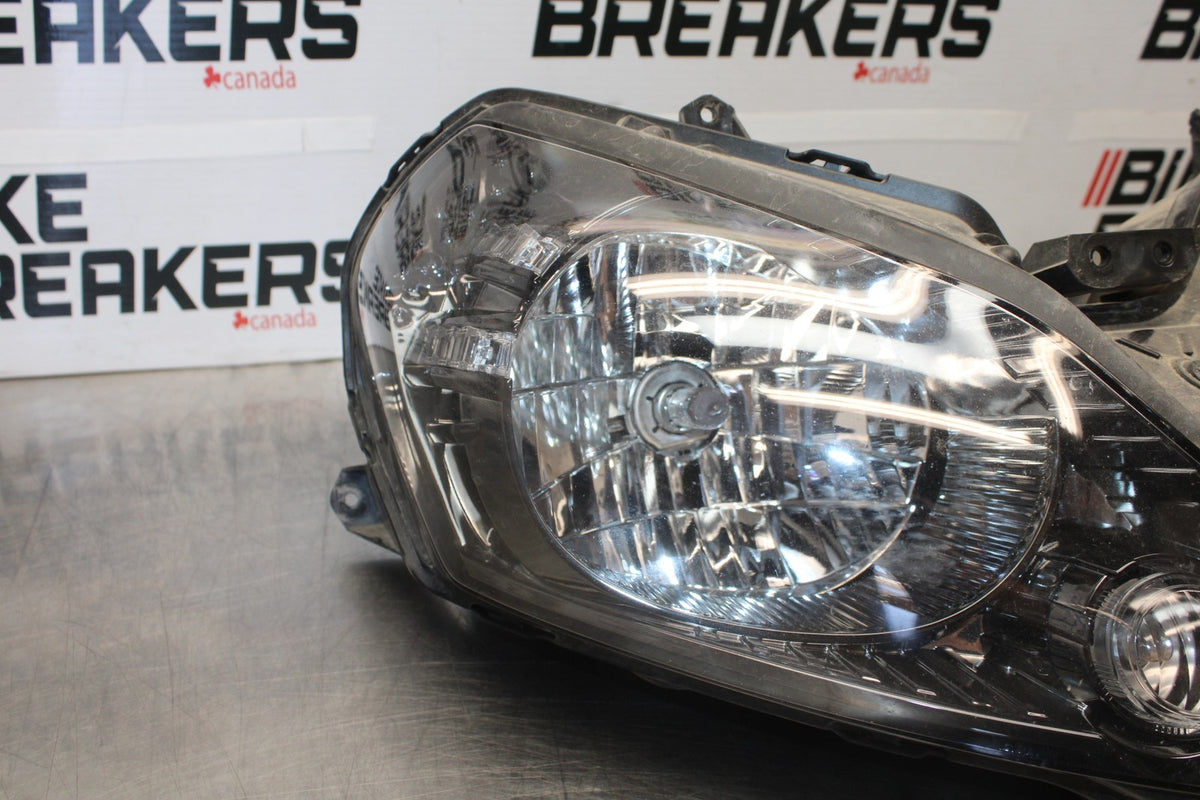 09 KAWASAKI CONCOURS 14 ZG1400B FRONT HEADLIGHT HEAD LIGHT LAMP BB875