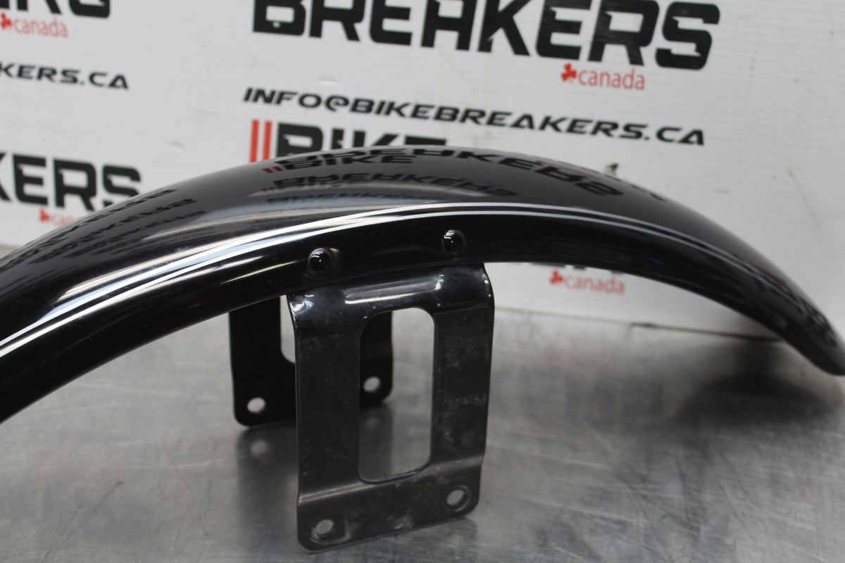 09 HARLEY-DAVIDSON SPORTSTER 1200 CUSTOM XL1200C FRONT WHEEL FENDER BB776
