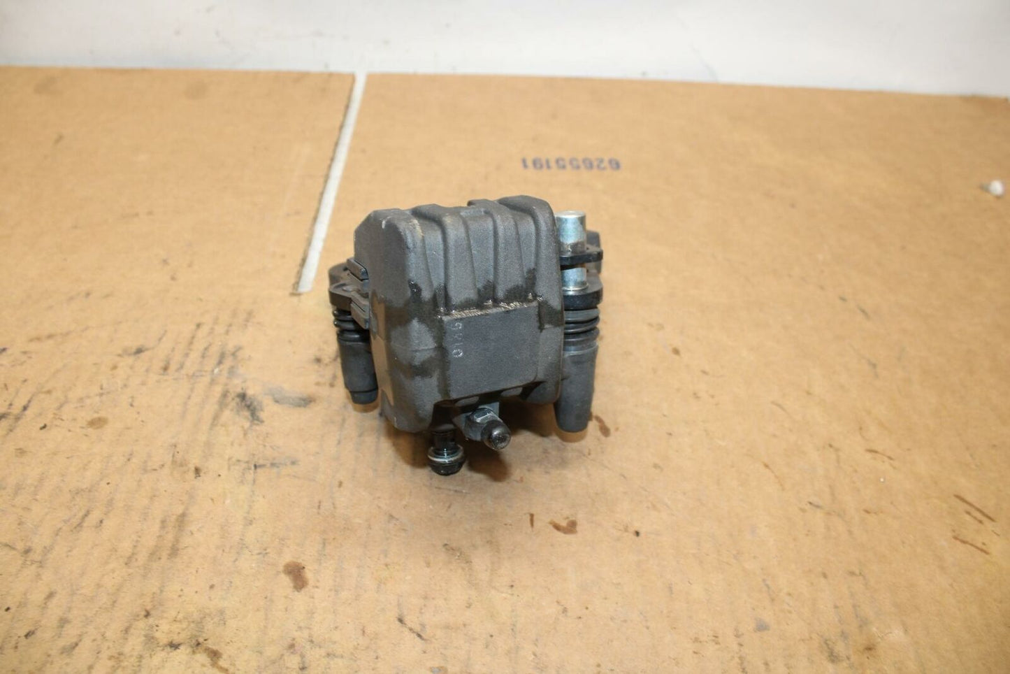 09-12 KAWASAKI NINJA ZX6R REAR BACK BRAKE CALIPER W MOUNT BRACKET BB383