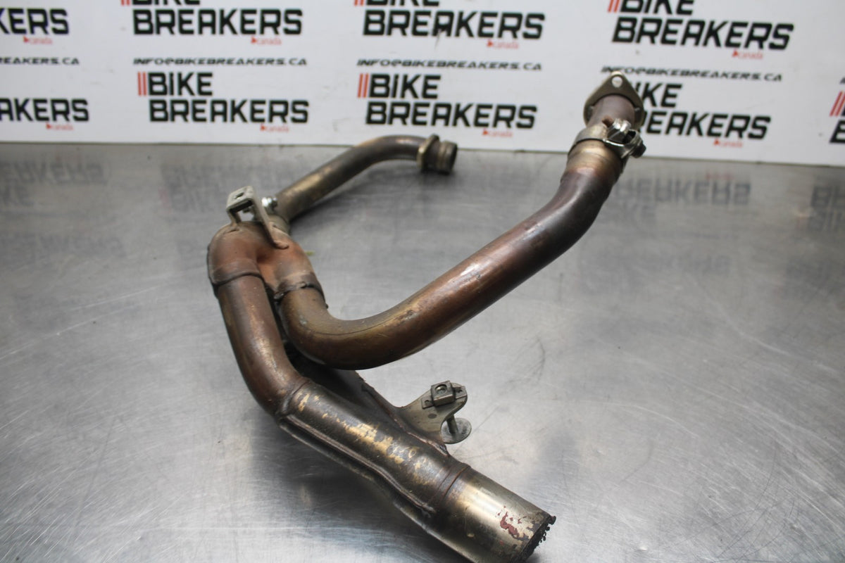 07-08 SUZUKI SV650 EXHAUST HEADER PIPES MANIFOLD BB00