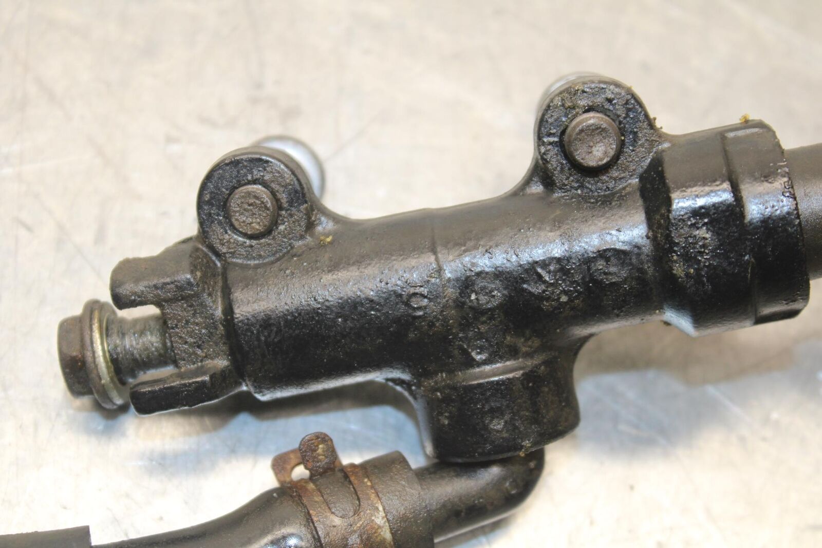 2009 Kawasaki Ninja EX250J REAR BACK BRAKE MASTER CYLINDER W RESERVOIR BB87