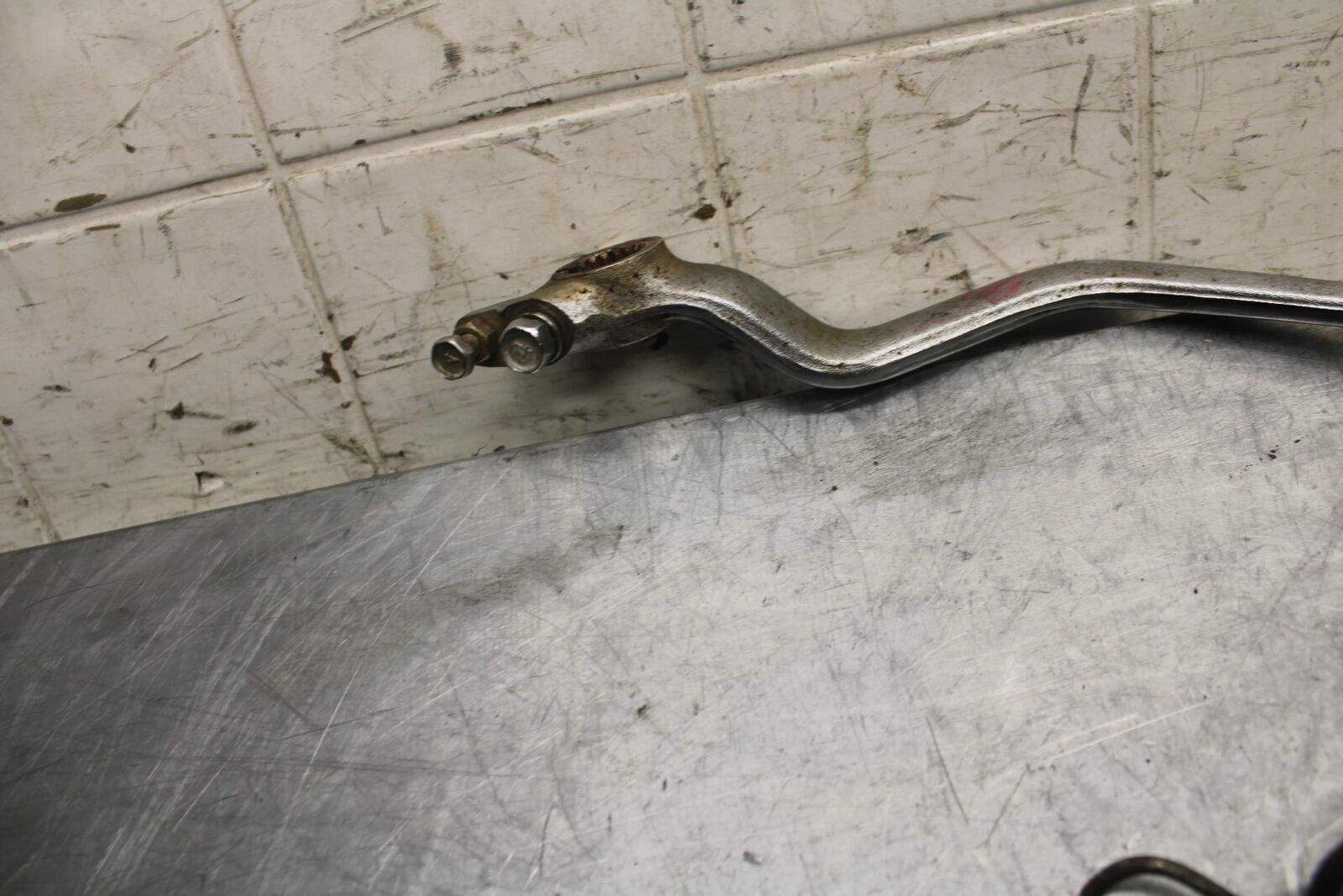 1981 Suzuki GS850G RIGHT REARSET BRAKE FOOT PEDAL BB37