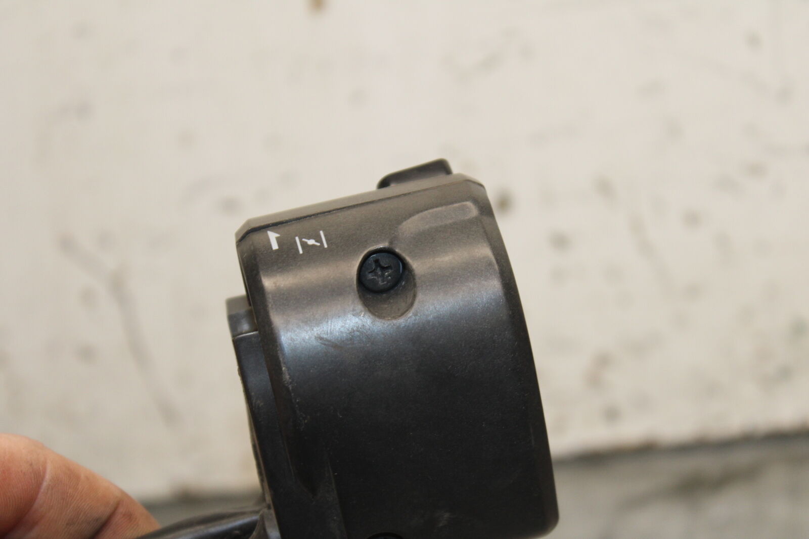 08-12 KAWASAKI NINJA 250R EX250J LEFT CLIP ON HANDLE HORN SIGNALS SWITCH BB111