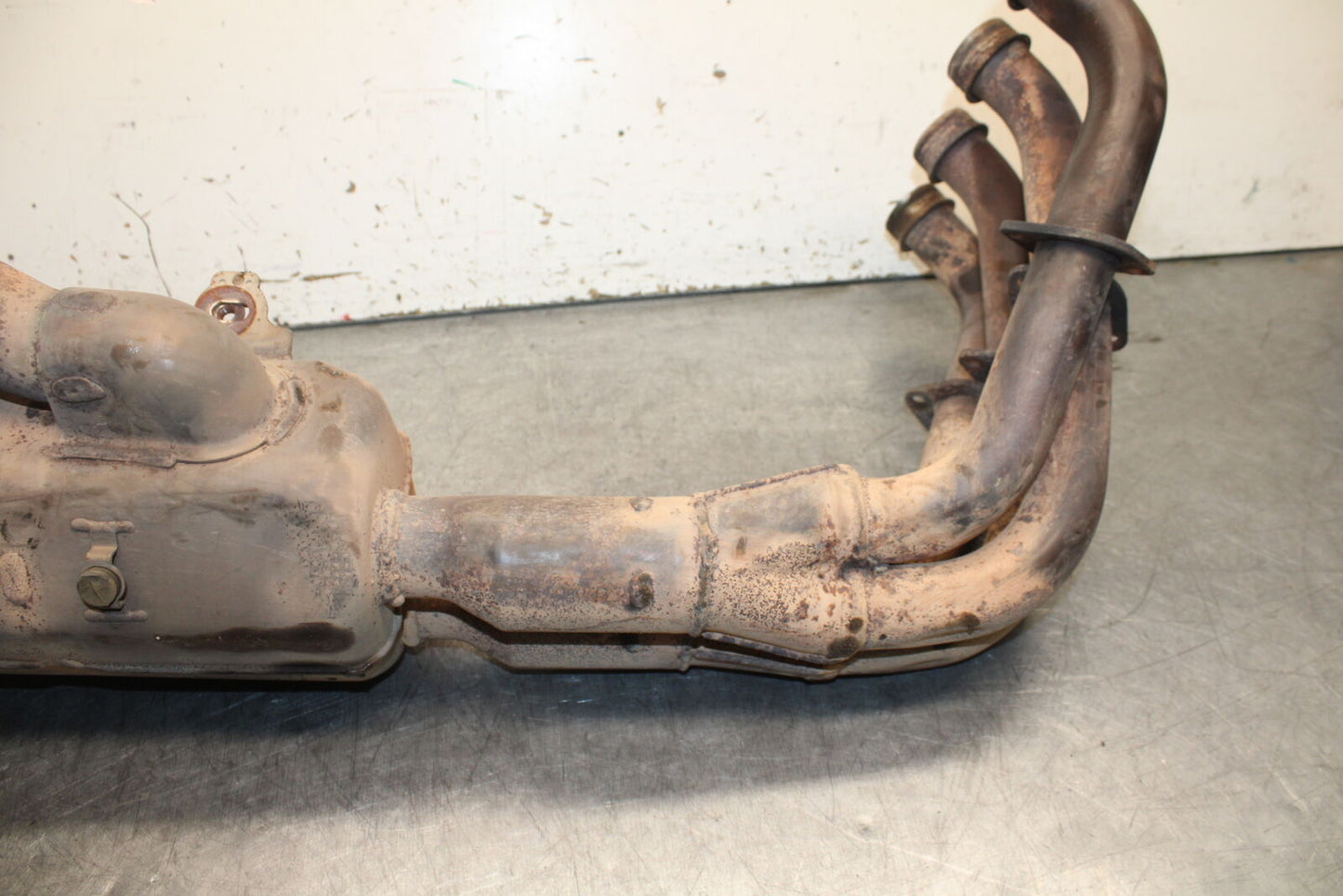 06 YAMAHA YZF R6 EXHAUST HEADER PIPES MANIFOLD BB716