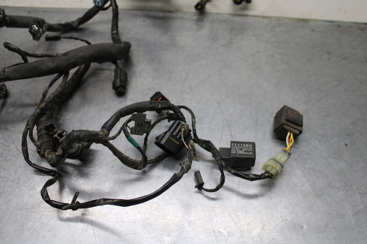 07-09 KAWASAKI VERSYS 650 MAIN ENGINE WIRING HARNESS MOTOR WIRE LOOM BB125