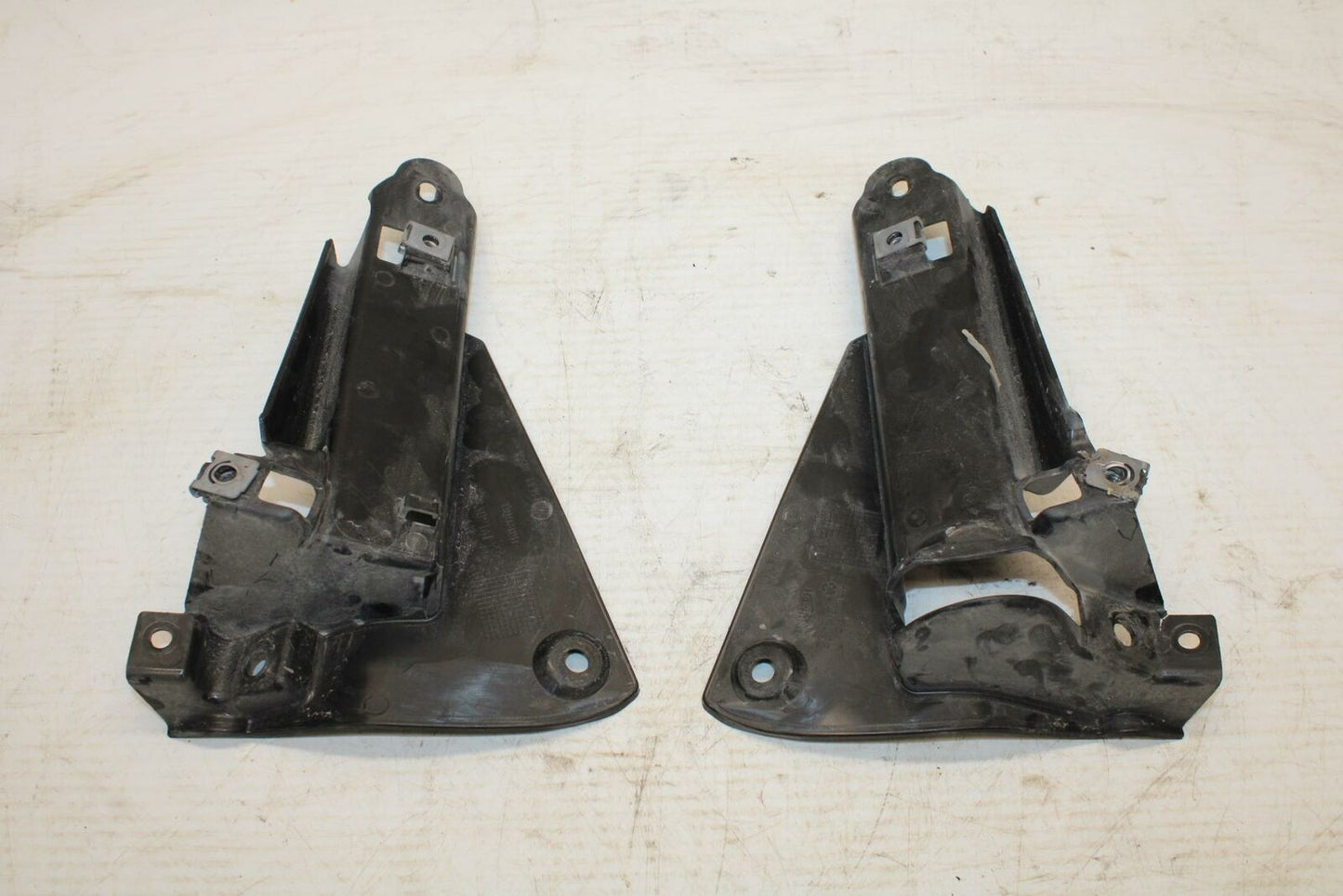 07-16 TRIUMPH STREET TRIPLE RIGHT LEFT FRAME MID SIDE COVERS COWLS PANELS  BB356