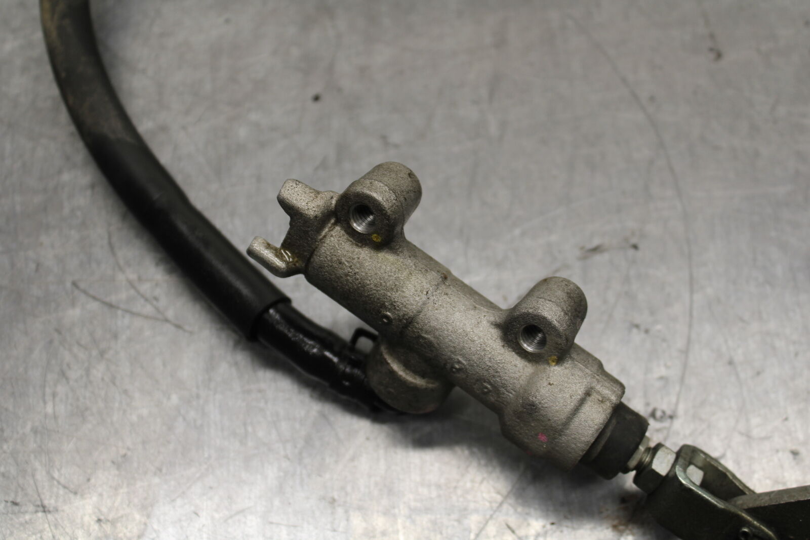 14-15 KAWASAKI NINJA 650 EX650F ABS REAR BRAKE MASTER CYLINDER W RESERVOIR BB741