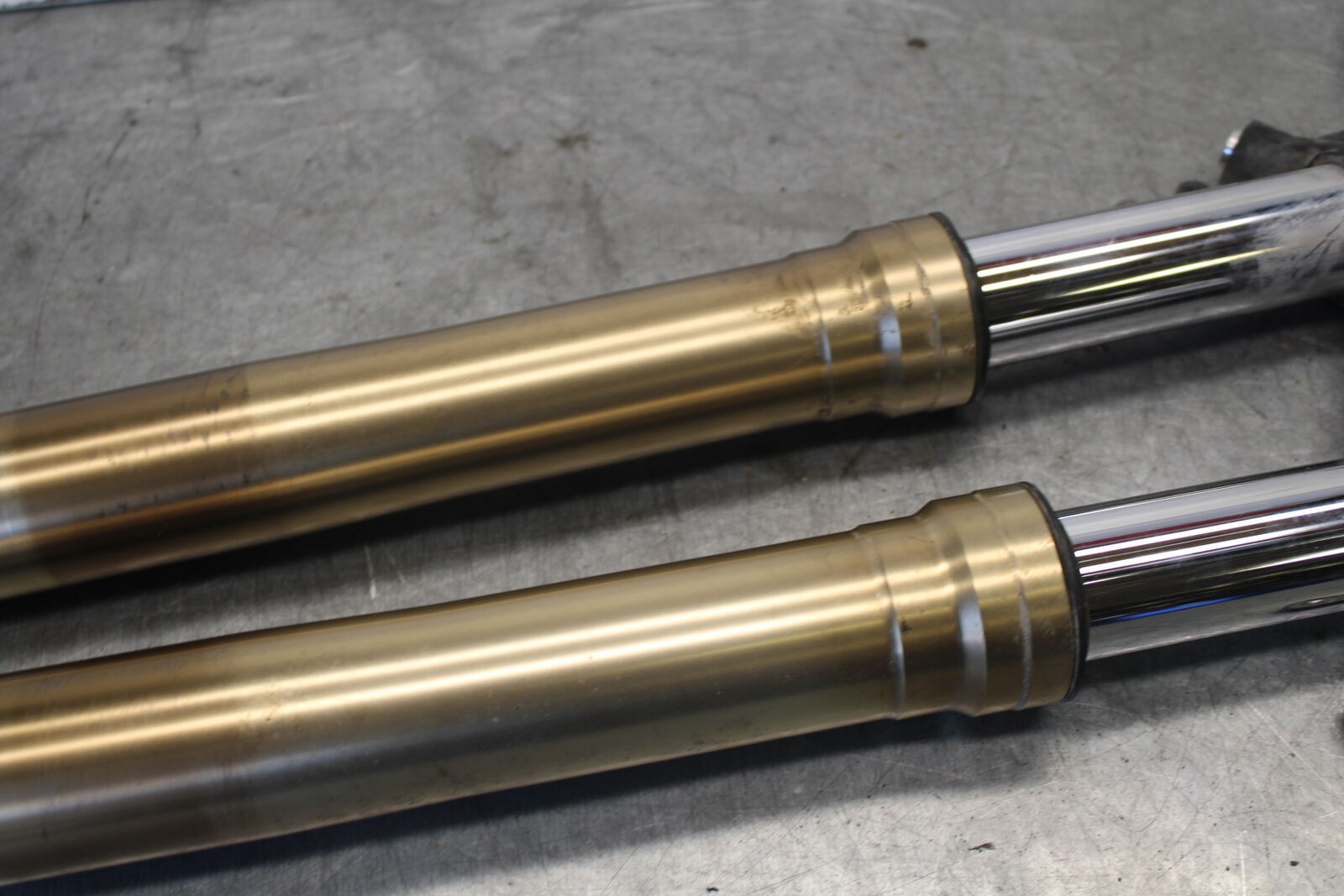 06-07 SUZUKI GSXR 600 FRONT FORKS SHOCK SUSPENSION SET PAIR  BB694