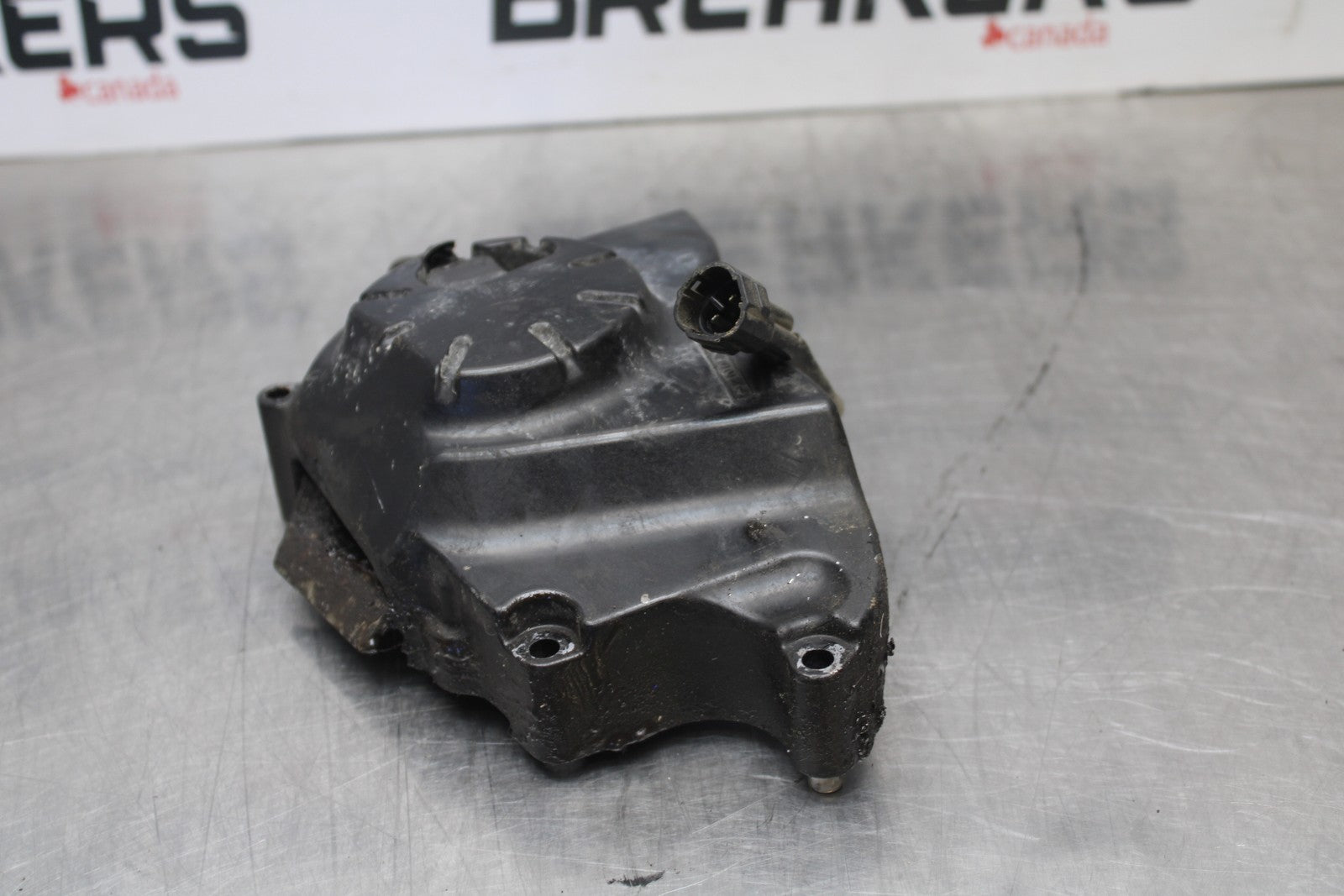 07-08 KAWASAKI NINJA ZX6R ENGINE SPROCKET COVER 14026-0040-11E BB203