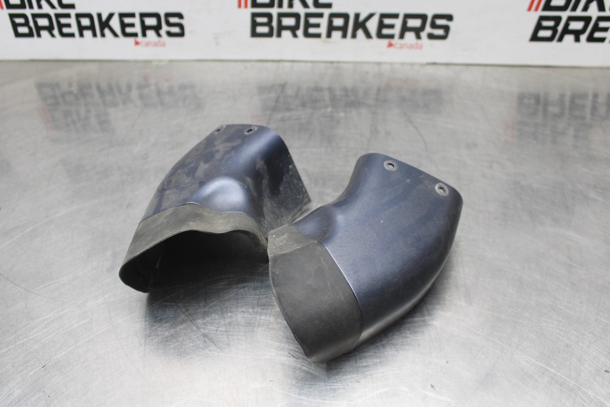 98 KAWASAKI NINJA ZX6 RIGHT LEFT FRONT DUCT COVERS PANELS COWLS BB870