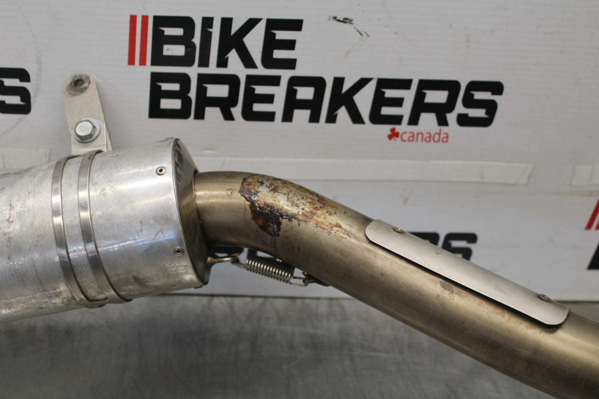 03 YAMAHA YZF R1HINDLE EXHAUST PIPE MUFFLER SLIP ON CAN SILENCER BB895