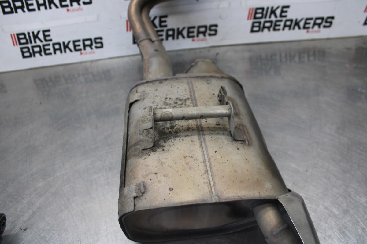 12 KAWASAKI NINJA 650 EX650E FULL EXHAUST SYSTEM HEADERS PIPE MUFFLER BB926