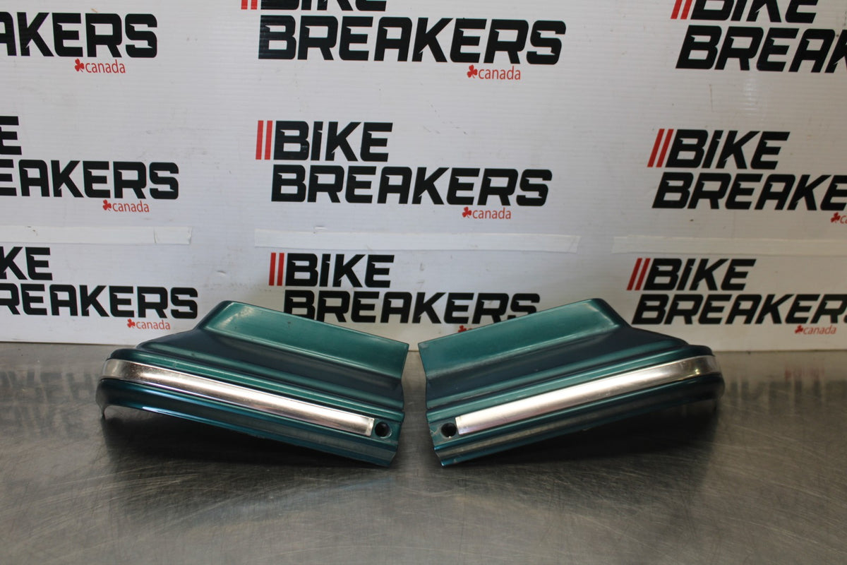 88-00 HONDA GOLDWING 1500 REAR BACK SADDLE BAG CORNERS BB883