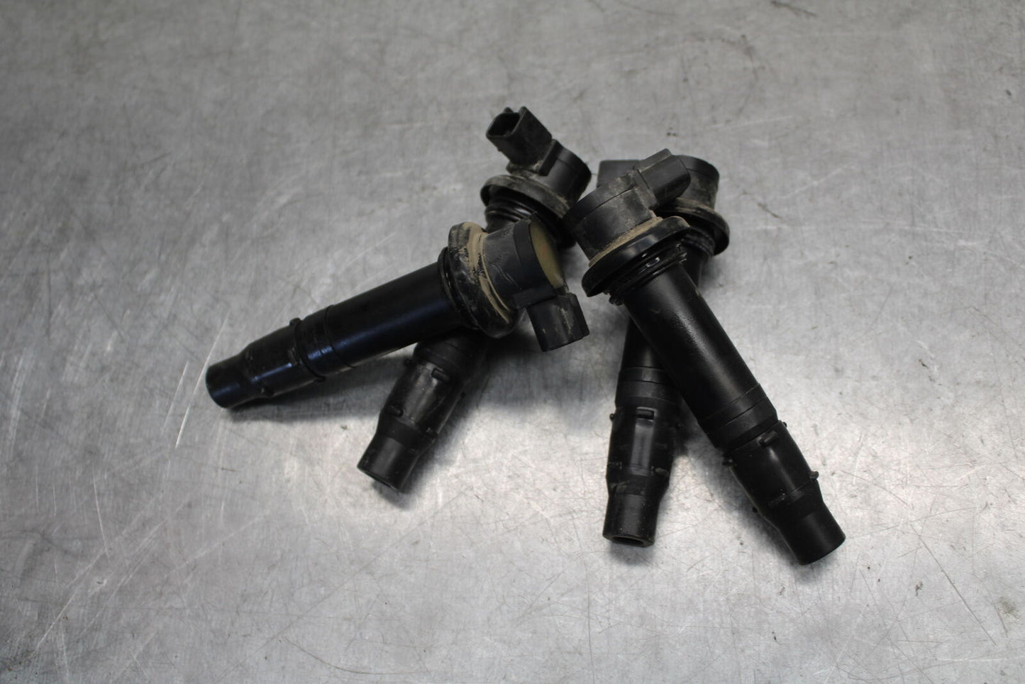 08-09 YAMAHA YZF R6S IGNITION COILS COIL SPARK PLUG CAPS  BB690