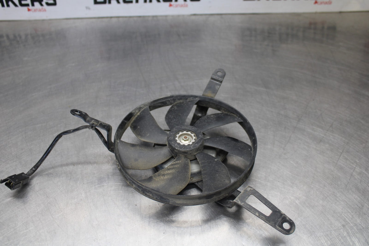 08 KAWASAKI ZX6R ENGINE RADIATOR COOLING FAN BB896