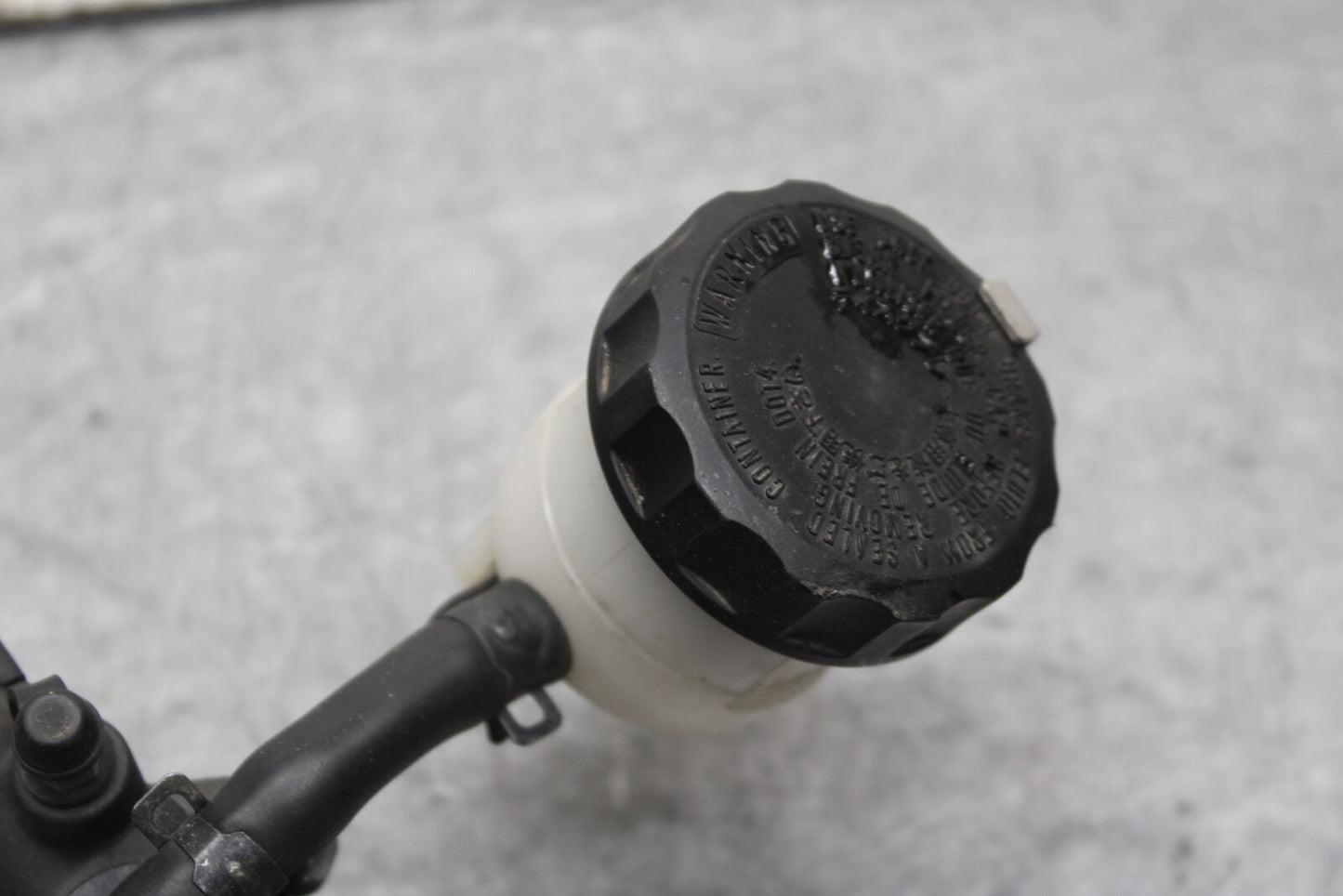 13-18 KAWASAKI NINJA ZX6R FRONT BRAKE MASTER CYLINDER w/ LEVER  BB682