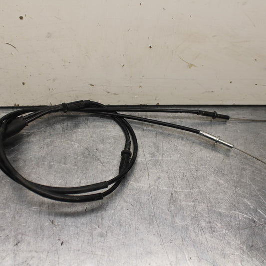 23 KAWASAKI NINJA ZX6R 636 THROTTLE CABLES LINES BB609