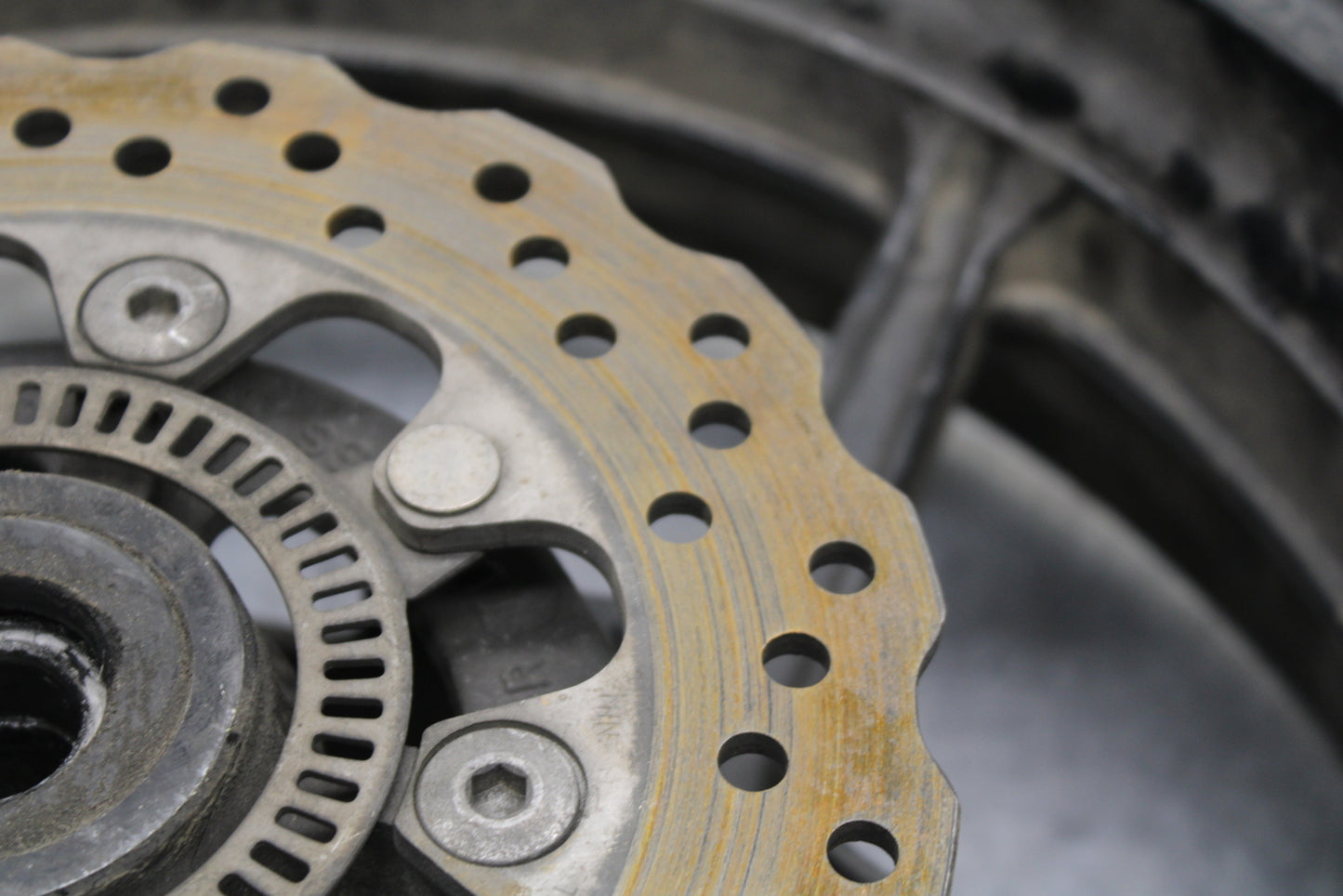 14-15 KAWASAKI NINJA 650 EX650F ABS REAR WHEEL BACK RIM BB741