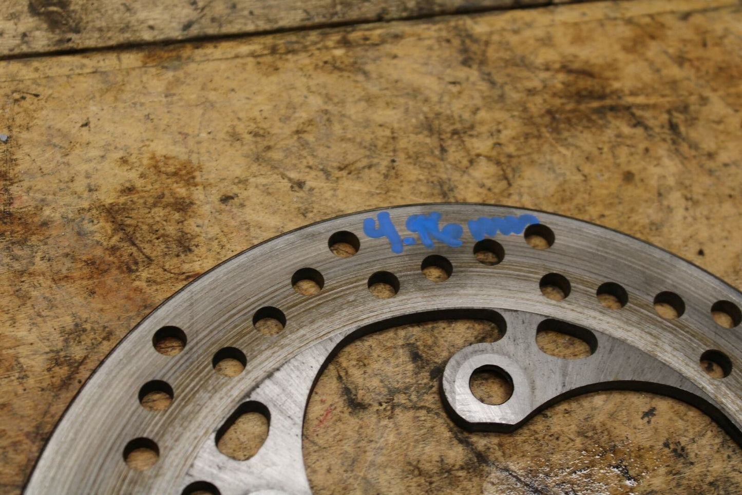 11-21 SUZUKI GSXR600 REAR ROTOR BACK BRAKE DISC BB346