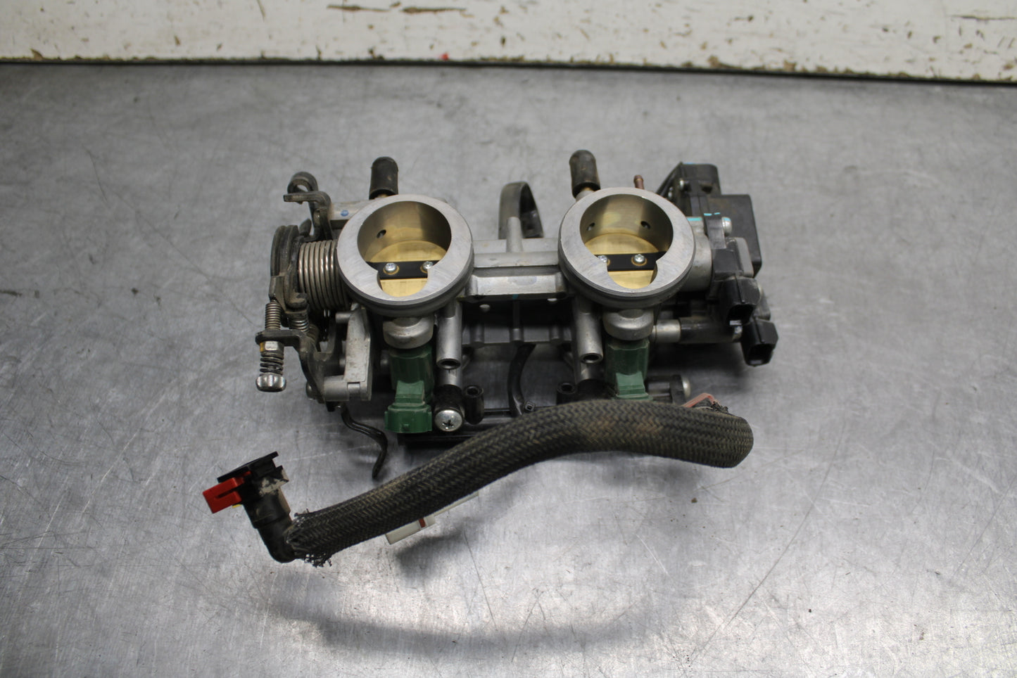 16-17 KAWASAKI VULCAN S 650 EN650 ABS THROTTLE BODY BODIES BB731