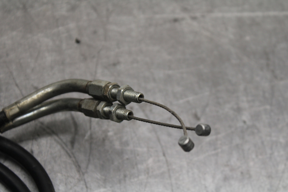 04-05 SUZUKI KATANA 750 GSX750F THROTTLE CABLES LINES BB110
