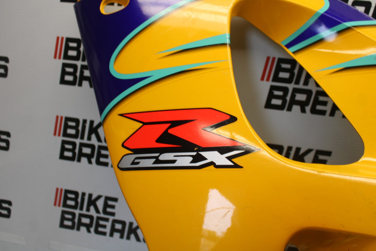 97-98 SUZUKI GSXR 600 SRAD LEFT LOWER MID UPPER SIDE FAIRING COWL BB00