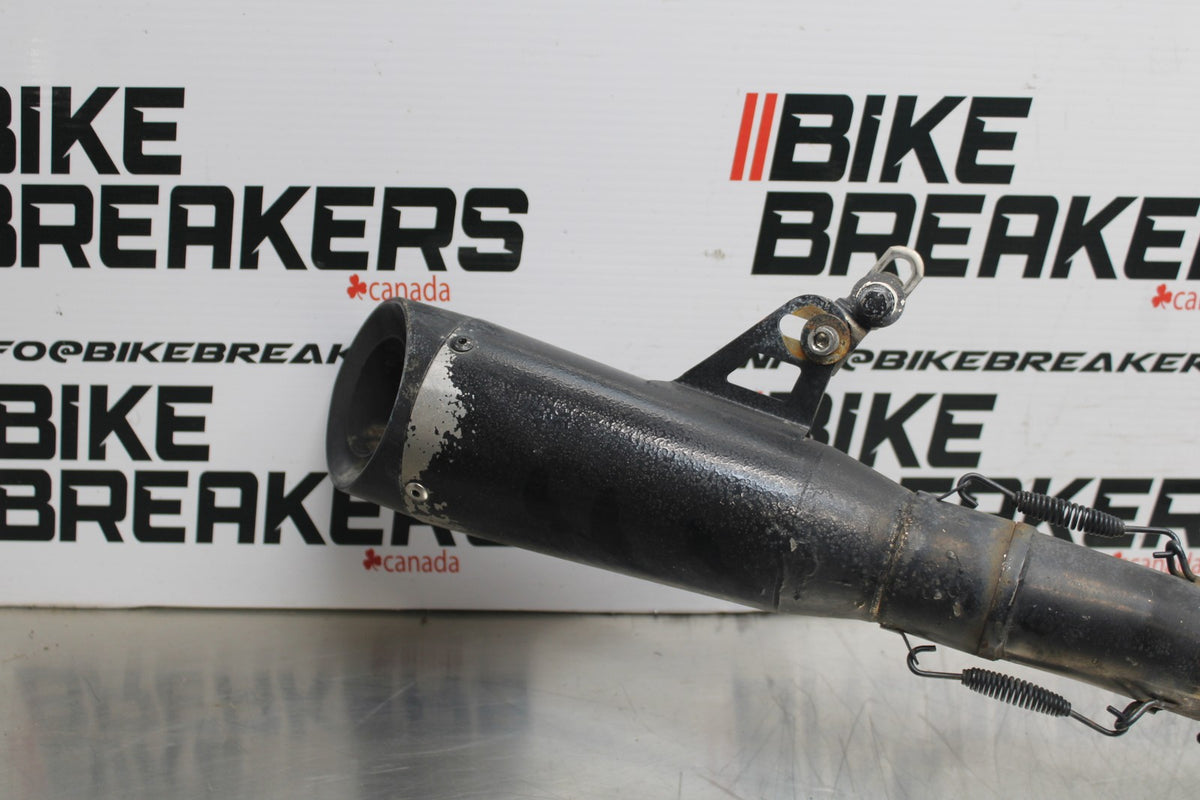 18-23 KAWASAKI NINJA 400 EX400 ABS FULL EXHAUST SYSTEM HEADERS PIPE BB795