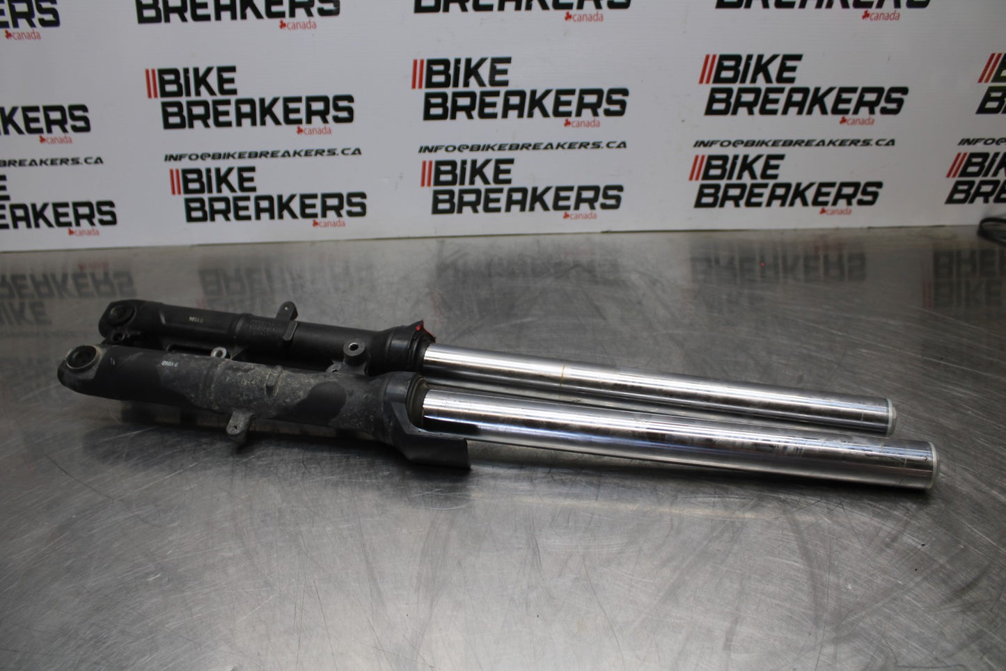 18-23 KAWASAKI NINJA 400 EX400 ABS FRONT FORKS SHOCK SUSPENSION SET PAIR BB177