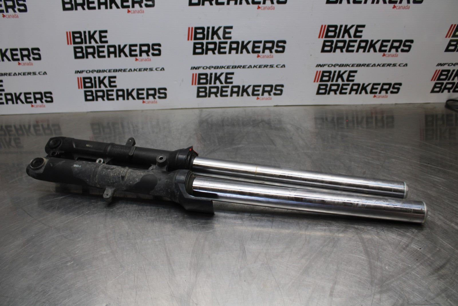 18-23 KAWASAKI NINJA 400 EX400 ABS FRONT FORKS SHOCK SUSPENSION SET PAIR BB177