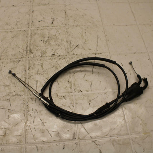13-17 KAWASAKI NINJA ZX6R ZX636E THROTTLE CABLES LINES BB409