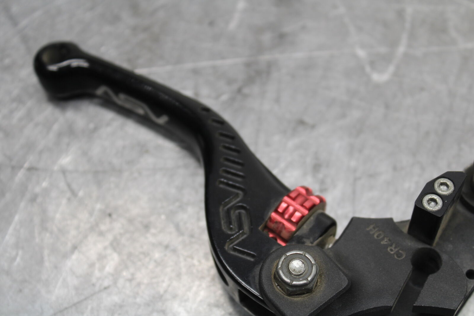 08-10 SUZUKI GSXR 600 ASV AFTERMARKET LEFT HANDLEBAR CLIPON CLUTCH LEVER  BB721