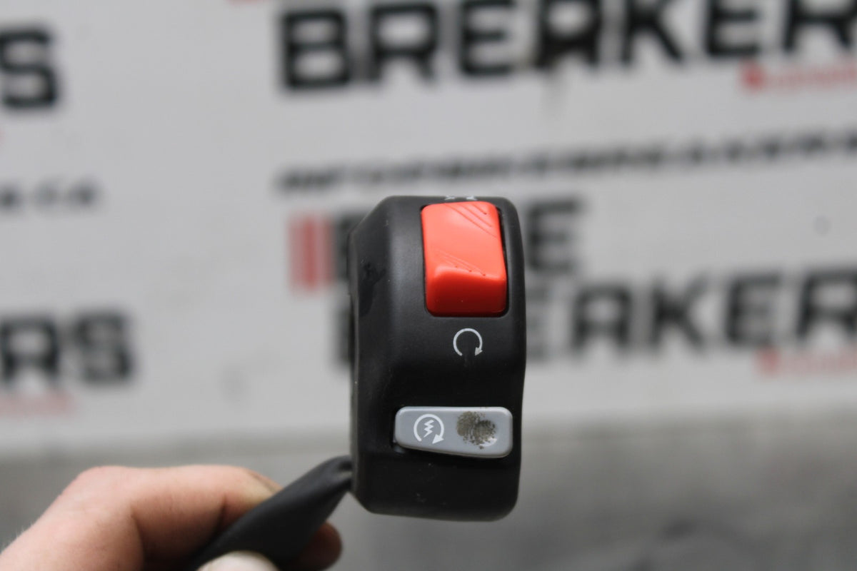 08-16 YAMAHA YZF R6 RIGHT CLIP ON HANDLE KILL OFF START SWITCH SWITCHES BB856