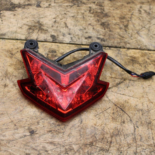 13-18 KAWASAKI NINJA ZX6R REAR TAIL TAILLIGHT BACK BRAKE LIGHT BB349