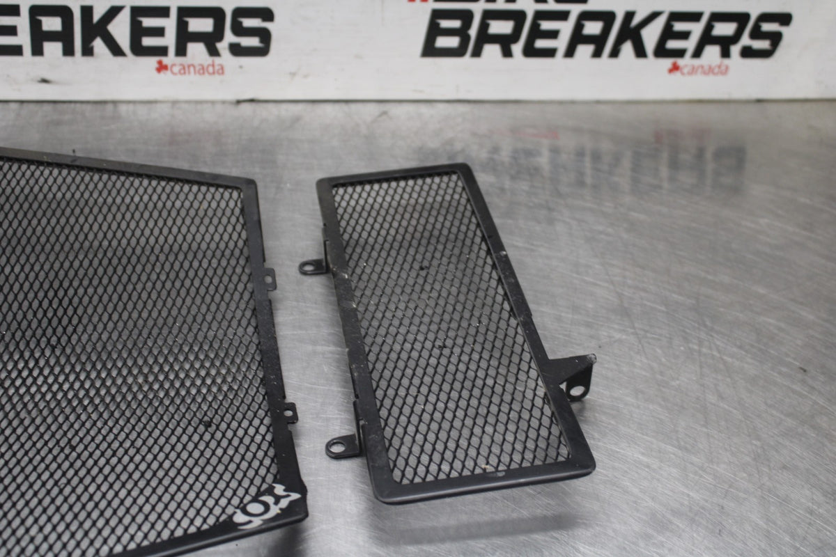 07-08 SUZUKI GSXR1000 ENGINE RADIATOR OIL COOLER GUARD COVER BB944