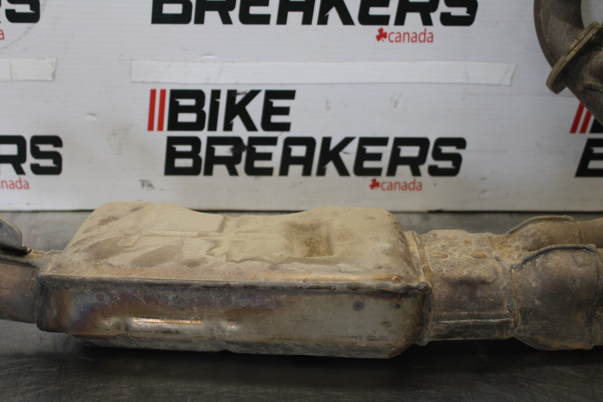 08 KAWASAKI ZX6R EXHAUST HEADER PIPES MANIFOLD BB896