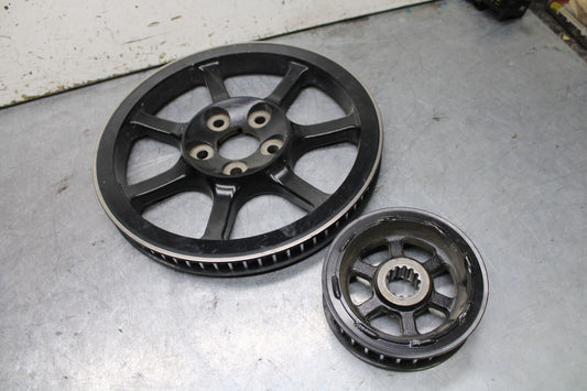 17-24 YAMAHA BOLT XVS950 FRONT & REAR DRIVE SPROCKET SET PAIR BB729