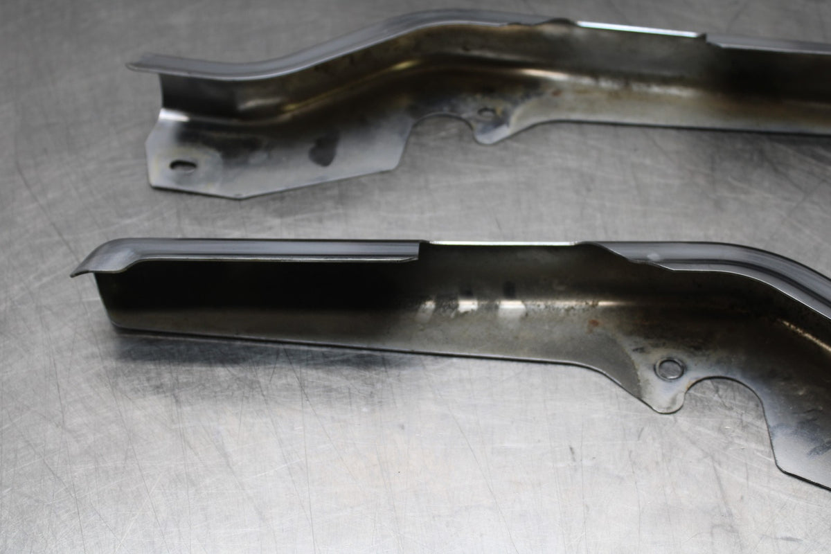 99-00 HARLEY-DAVIDSON ELECTRA GLIDE FLHT REAR STRUT FRAME COVER SET PAIR BB805