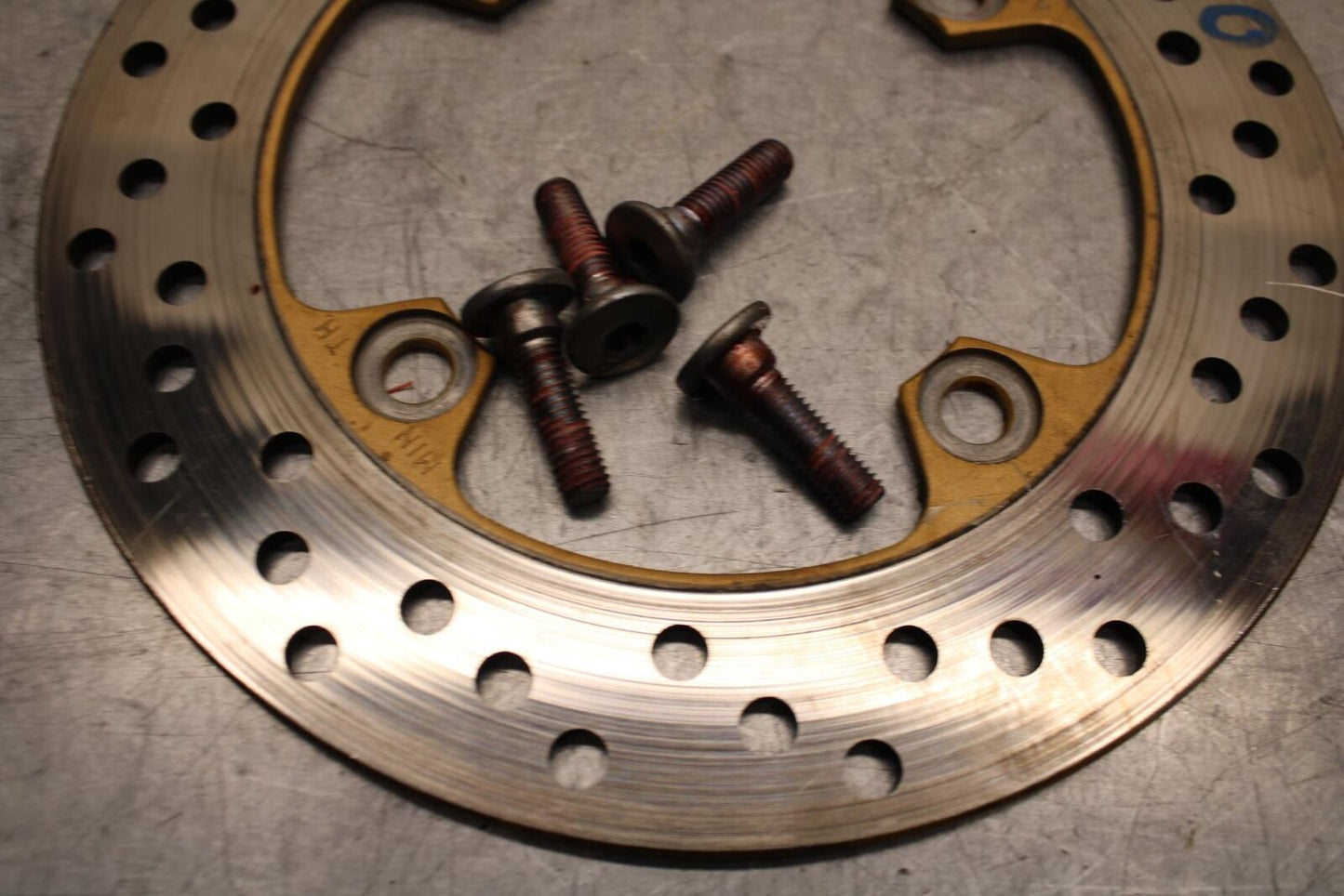 2003 Kawasaki Ninja ZX6RR ZX600K REAR ROTOR BACK BRAKE DISC BB66