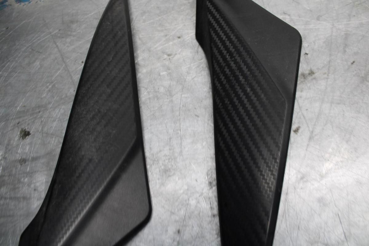 13 SUZUKI GSXR750 RIGHT LEFT GAS FUEL TANK PANELS COVERS TRIM SET COWLS  BB474