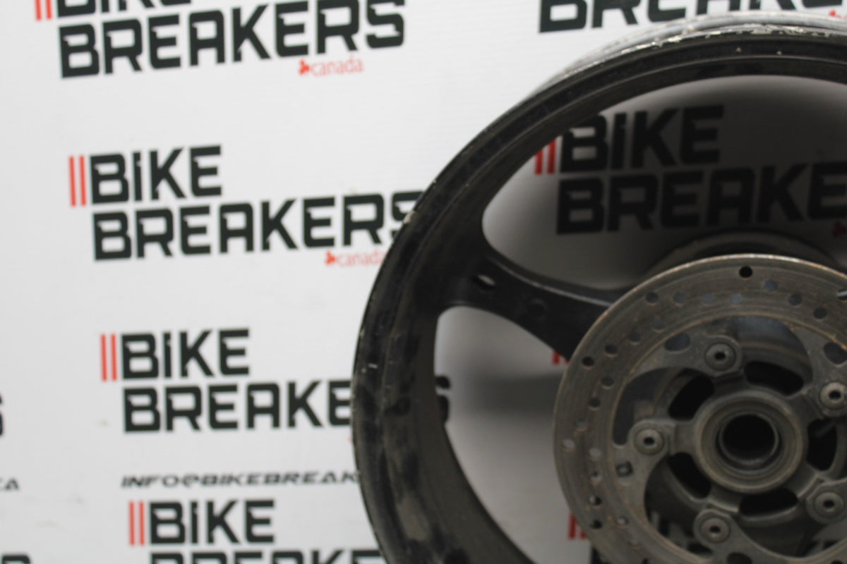 06-07 SUZUKI GSXR750 REAR WHEEL BACK RIM & ROTOR BB863