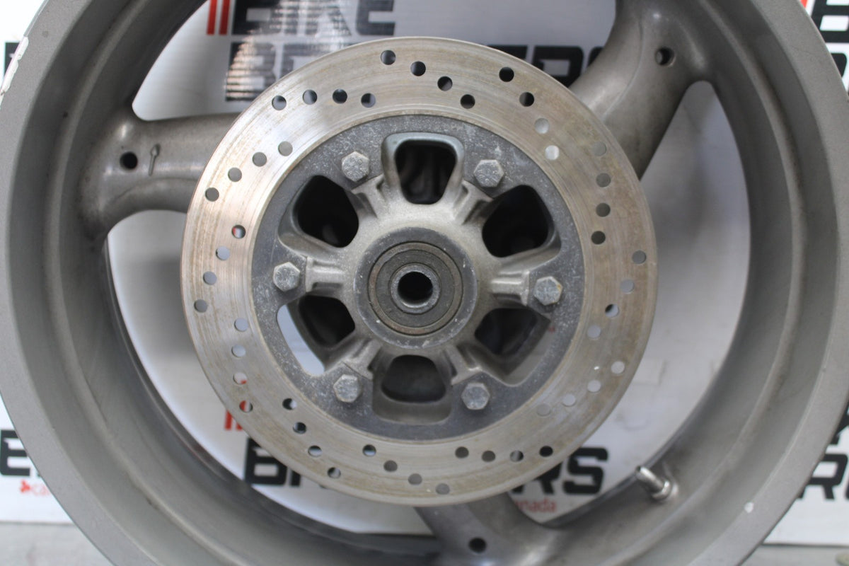 05 DUCATI SUPERSPORT 800 REAR WHEEL BACK RIM & ROTOR BB913