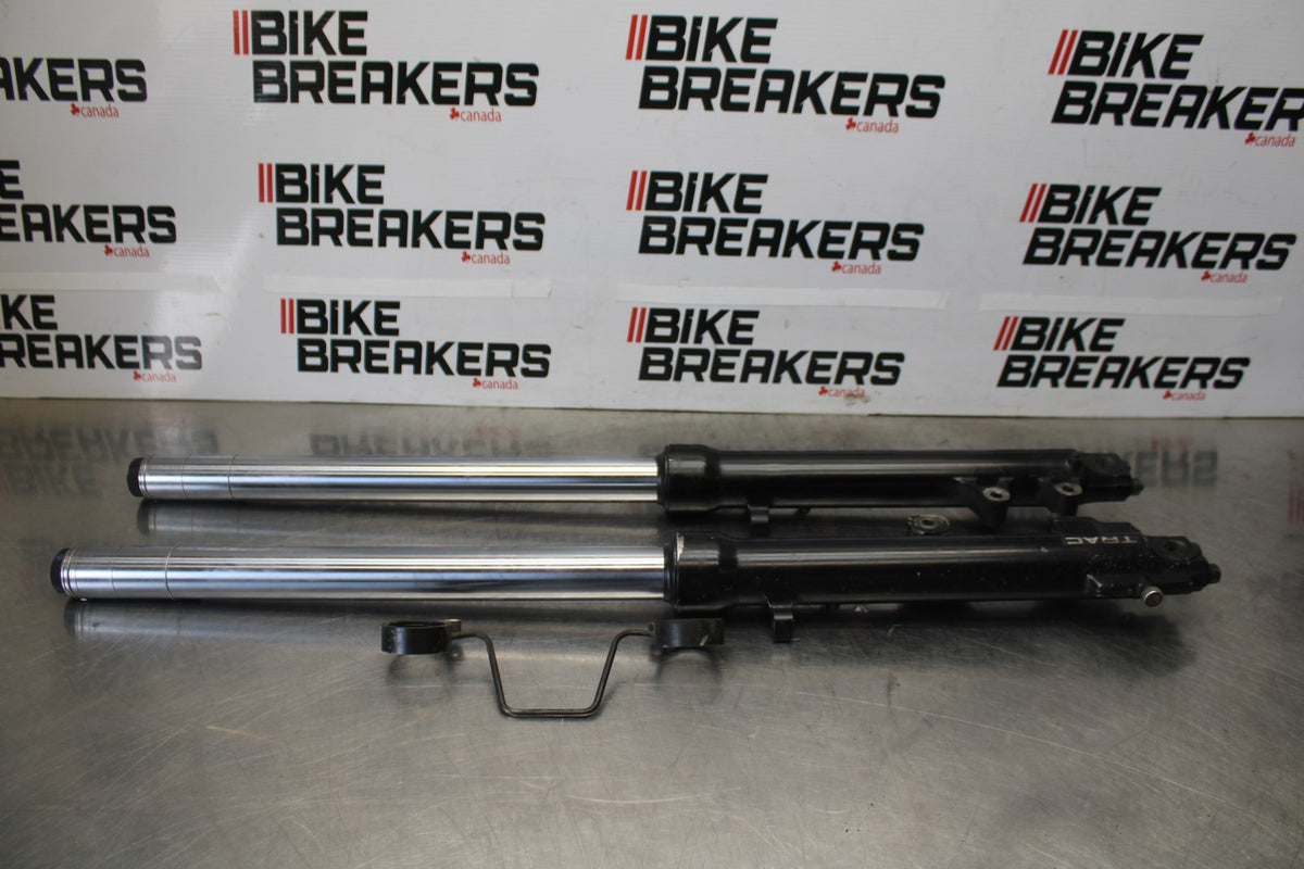84 HONDA INTERCEPTOR 1000 VF1000F FRONT FORKS SHOCK SUSPENSION SET PAIR BB878