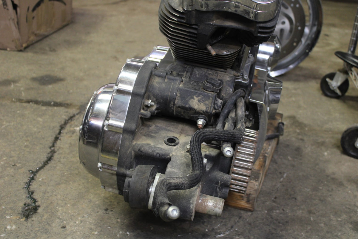 09 HARLEY-DAVIDSON SPORTSTER 1200 CUSTOM XL1200C ENGINE MOTOR BB776