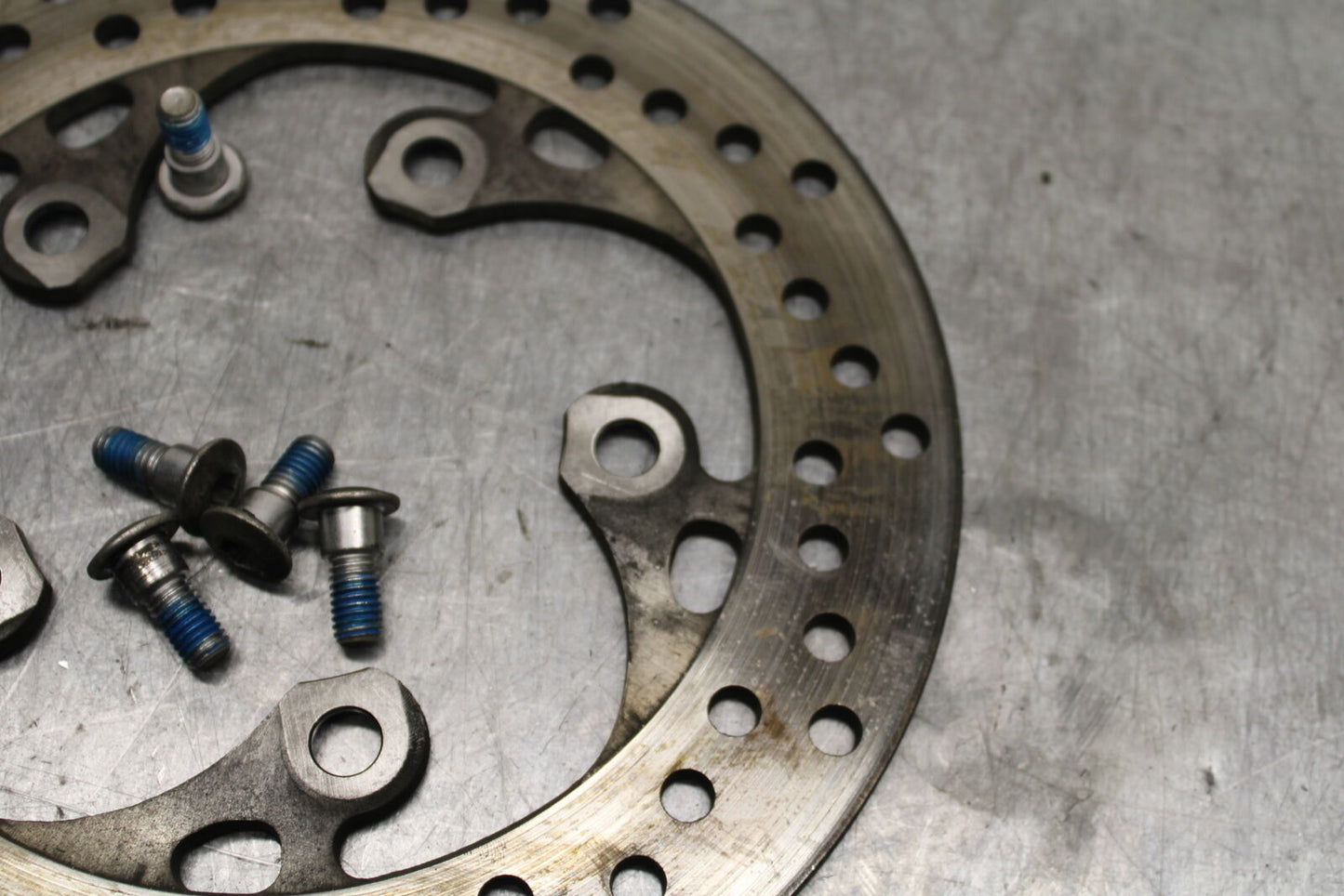 11-24 SUZUKI GSXR750 REAR ROTOR BACK BRAKE DISC 69211-18G00 BB714