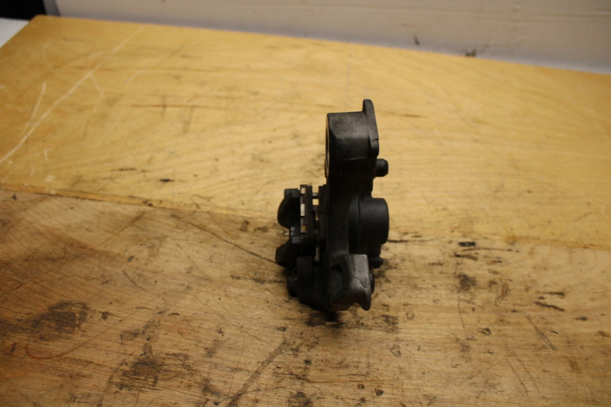11-17 SUZUKI GSXR750 REAR BACK BRAKE CALIPER W MOUNT BRACKET BB320