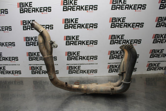 07 YAMAHA YZF R1 EXHAUST HEADER PIPES MANIFOLD BB826