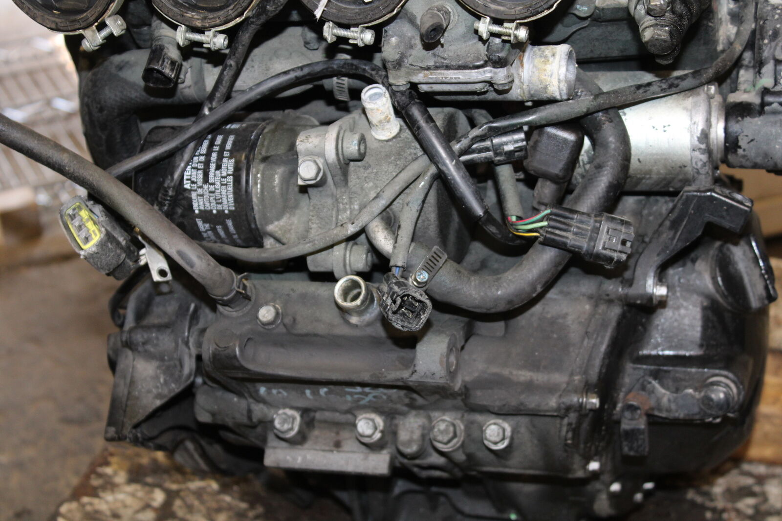 09-12 KAWASAKI NINJA ZX6R ENGINE MOTOR BB656