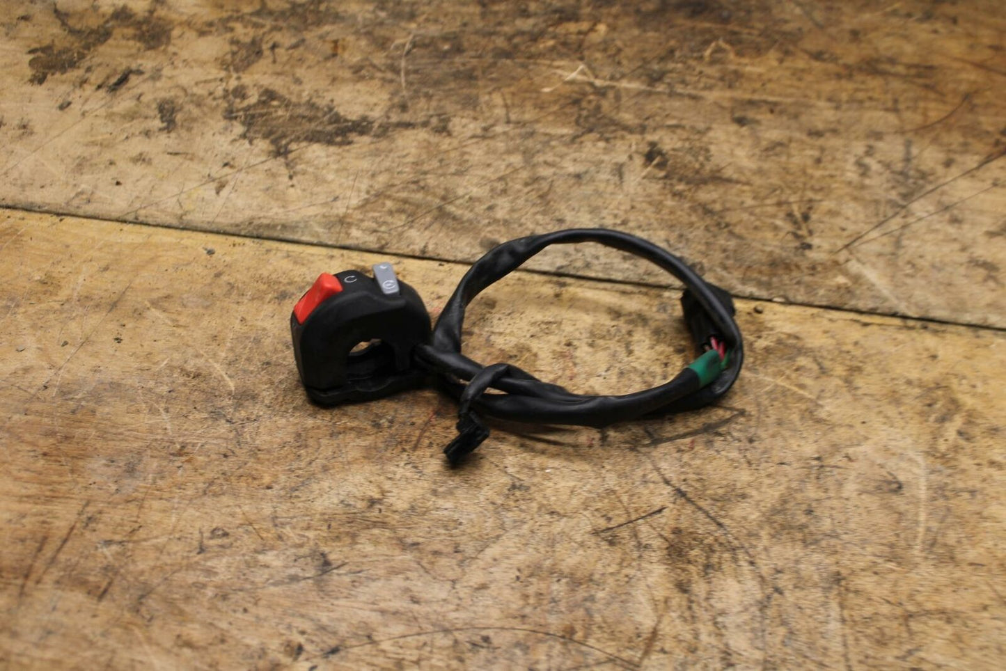 13-18 KAWASAKI NINJA ZX6R RIGHT CLIP ON HANDLE KILL OFF START SWITCH SWITCHES BB