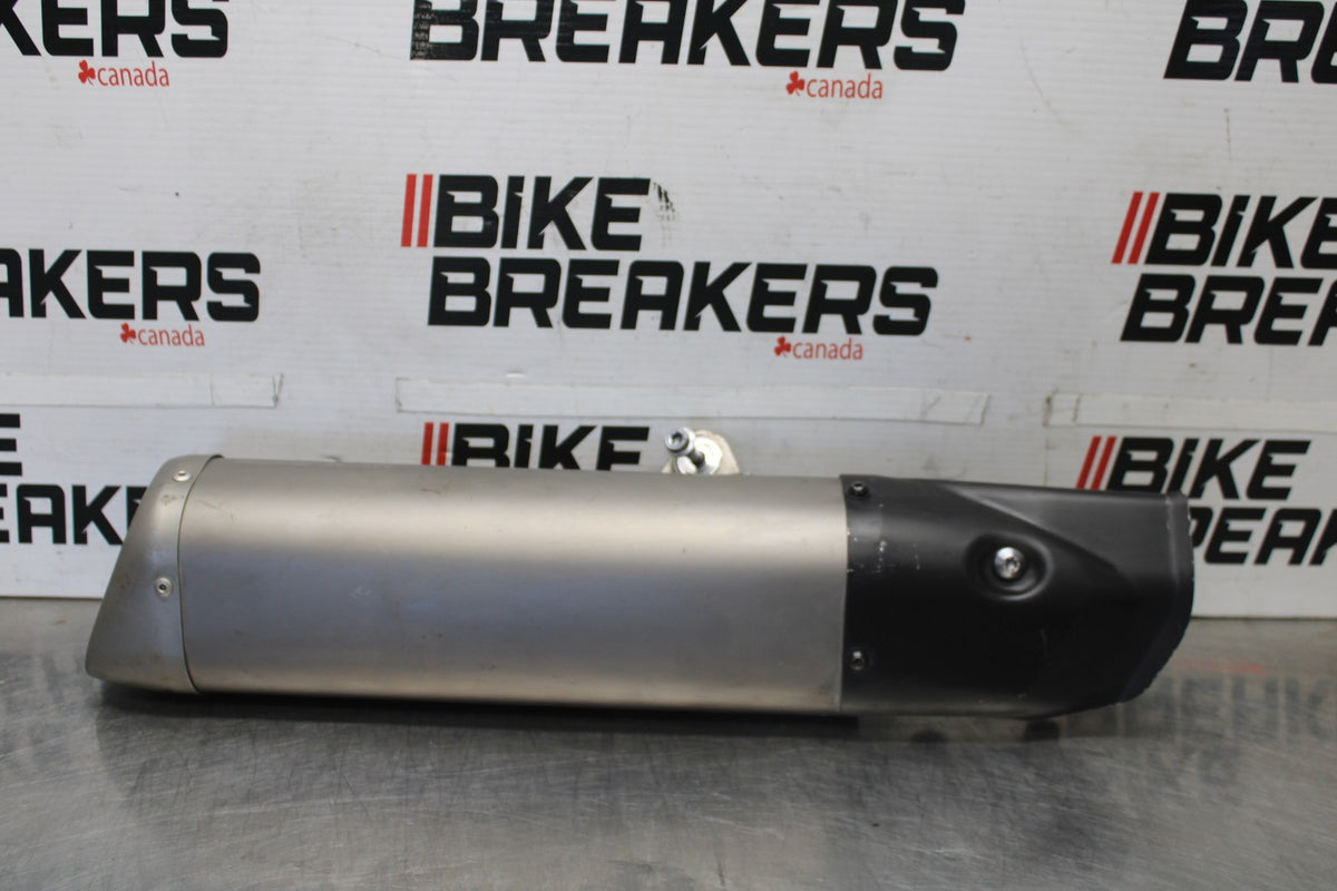 08-16 YAMAHA YZF R6 TITANIUM EXHAUST PIPE MUFFLER SLIP ON CAN SILENCER BB929
