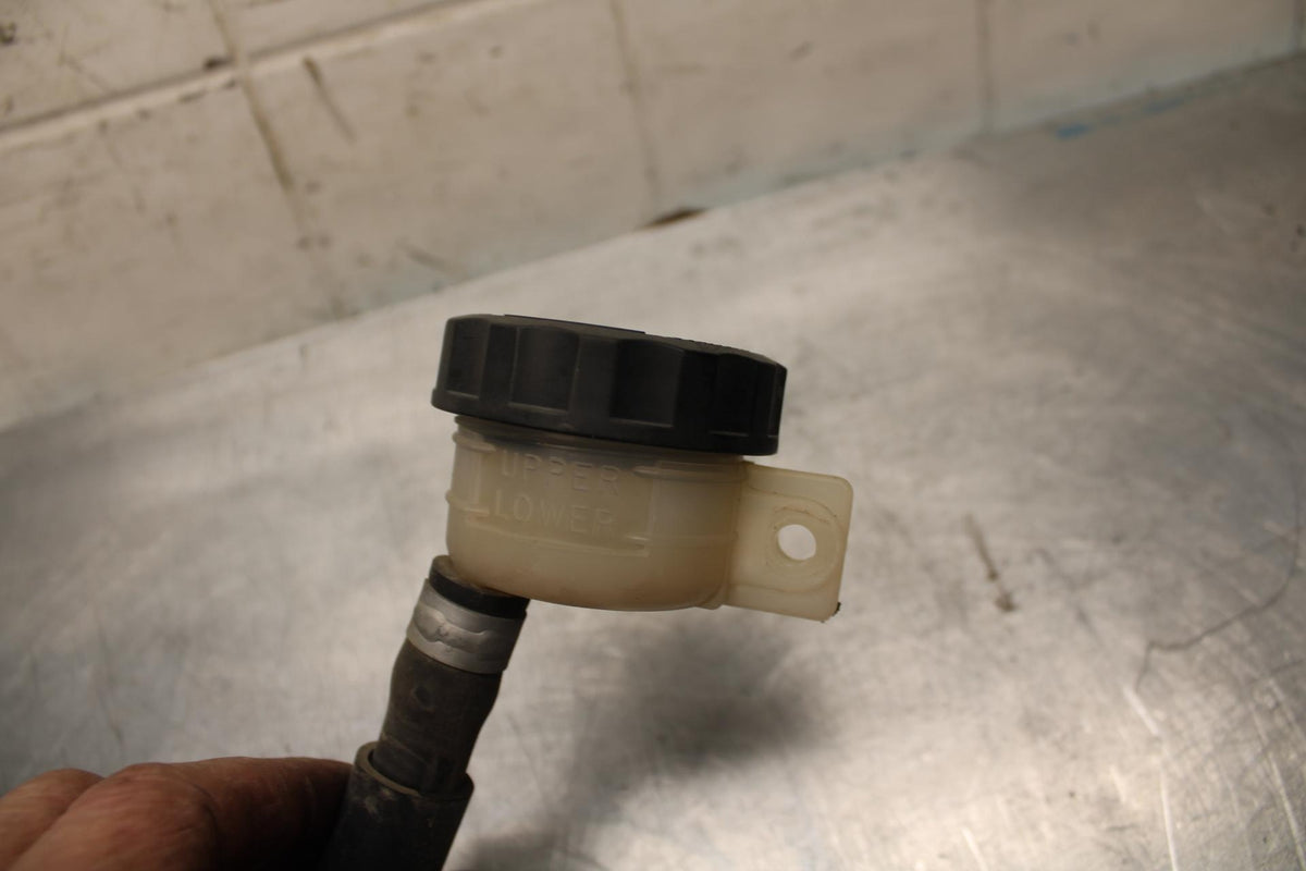00-02 KAWASAKI NINJA ZX6R ZX600J REAR BRAKE MASTER FLUID RESERVOIR TANK  BB489